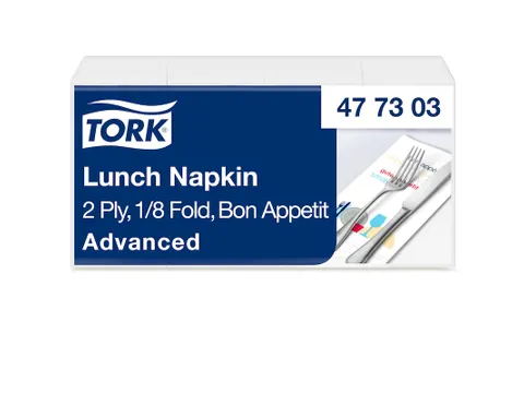 Tork 477303 Lunchservet Bon Appetit 33x33cm
