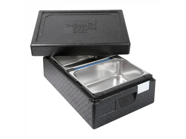 Thermobox 2 compartimenten ijs-transport 26x60x40cm