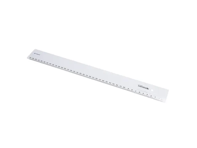 Liniaal Westcott 40cm kunststof in polybag