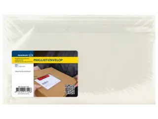 Paklijstenvelop Binnenmaat 225x122mm Bedrukt Documents Enclosed 100st - 2