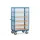 Kastwagen 750kg 3392 5 Etages Hout Laadvlak 1000x600mm Draadgaas