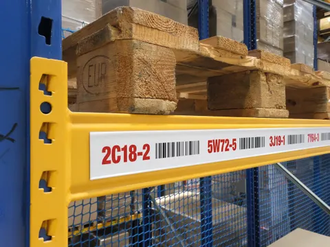 Zelfklevende Etikethouder Scanfix 1000mmx62mm 25 stuks Scanrails