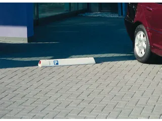 Parkeerplaatsmarkering L 900Mm Speciale Weersbestendige Kunststof Wit - 2