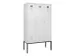 locker voor scheiding van kleding,HxBxD 2120x1200x500mm,3vak