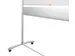 Nobo Whitebord 120x150cm Kantelbord Staal