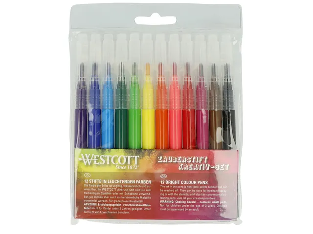 Viltstiften Westcott 12 stuks