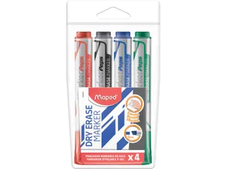 whiteboardmarker Jumbo, beitelvormige punt 5mm assorti - 1