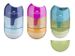 Puntenslijper + gum Faber-Castell met afvalkoker assorti kleuren displ - 1