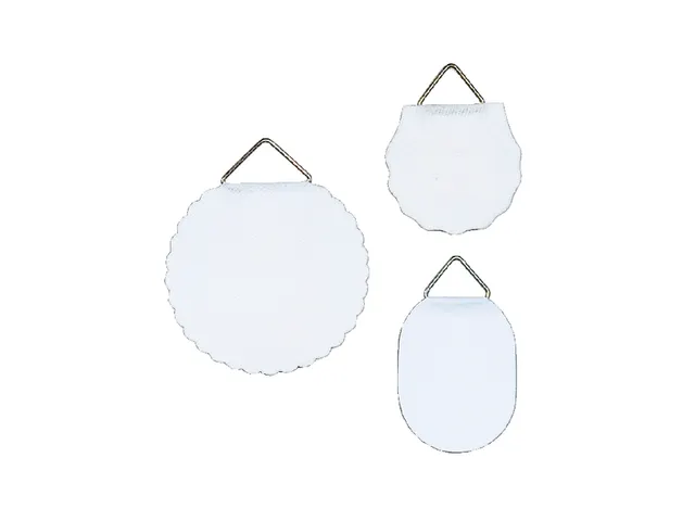 Hanghaakje Herma 5749 55mm Gegomd 6stuks