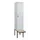 locker met bank,HxBxD 2120x400x815mm,1vak,vak B 400mm,draaigrendel