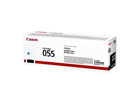 Tonercartridge Canon 055 Cyaan