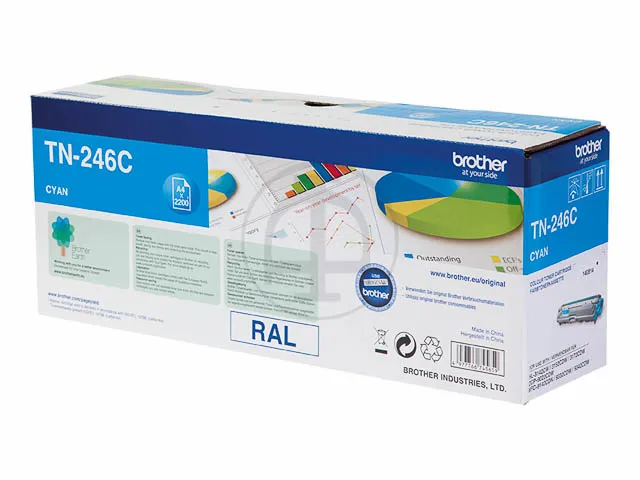 Tn-246 c Bro Hl 3142 cw Toner Cyaan