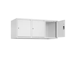 opzetkast,v. locker,3vak.,vak B 400mm,HxBxD 500x1200x500mm - 1