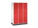 armoire multicases grand volume,HxlxP 1950x1220x600mm,3x4compartiments