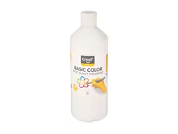Plakkaatverf Creall basic wit 500ml