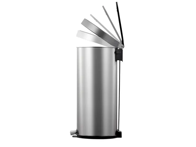 Aria pedaalemmer rond 35 Liter mat RVS