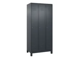 locker voor scheiding van kleding,HxBxD 1950x900x500mm,3vak