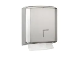 Handdoekdispenser Rvs C-vouw Z-vouw