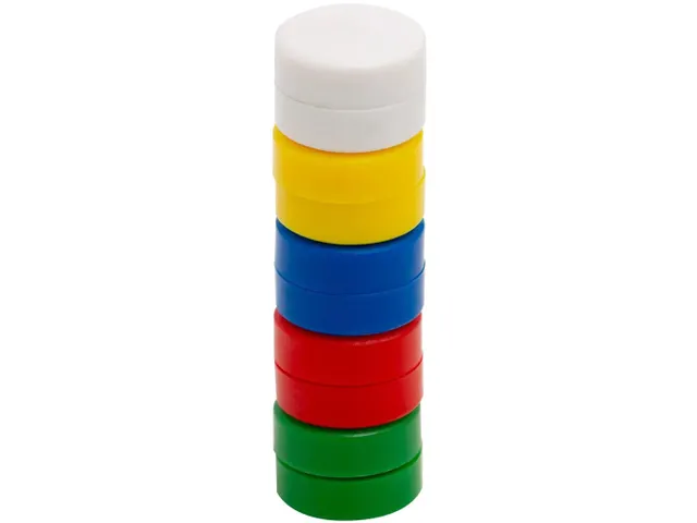 Magneten 20mm assorti 10 stuks