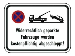 Parkeerplaatsbord