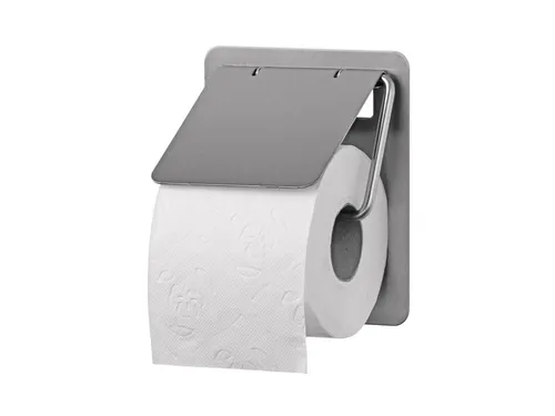 Toiletrolhouder 1 rol Rvs Fingerproof
