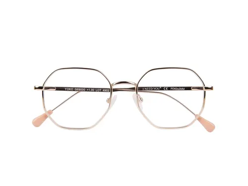 Leesbril I Need You +2.50 dpt Yoko goud