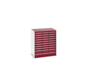 ladekast HxBxD 1200x1050x750mm 10laden zware lasten RAL7035 RAL3004 - 8