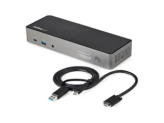 StarTech Hybride Dock Universeel USB-C USB-A Triple 4K HDMI DP 85W - 1