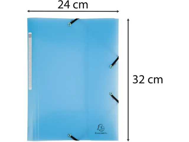 Chromaline elastomap 3 kleppen pastel
