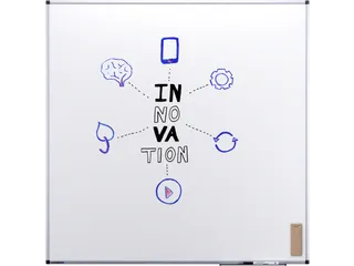 UNITE whiteboard 120x120cm - 6