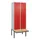 locker voor scheiding van kleding,HxBxD 2120x800x815mm,2vak