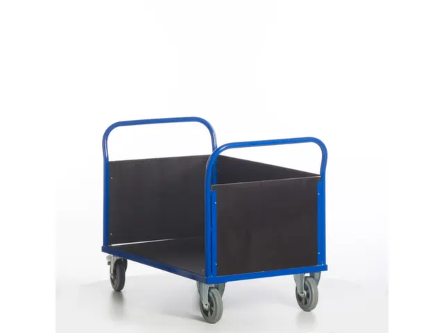 Chariot À 3Ridelles,Force 1200Kg,Panneau Plaque De Contreplaqué