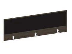 baliepaneel bureau aanbouw achter NV bruin hickory BN8033-zwart 1400mm