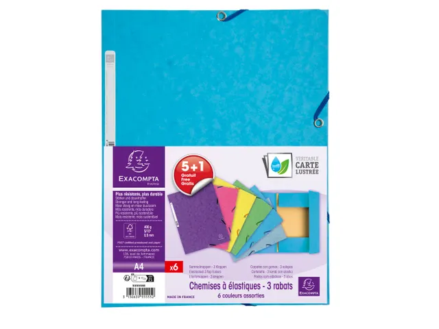 Set 5+1 Elastomap gl anskart 3Fl A4 geass