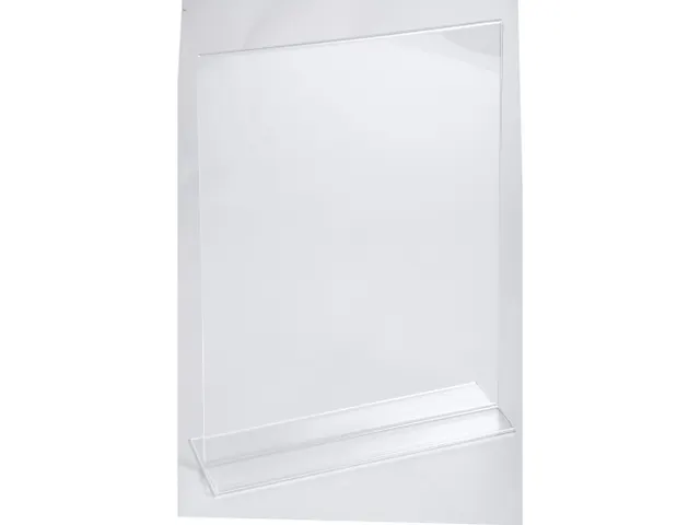 Folderhouder T A4 ve rticaal transparant