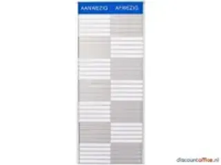 OUTLET In-uit Bord 35 Namen Aan/afwezigheidsbord - 1