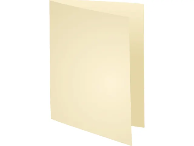 100 dossiermappen SUPER 250 24x32cm-Ivoor