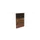 baliepaneel bureau aanbouw links NP-tiepolo nut BN2036-bruin 800mm
