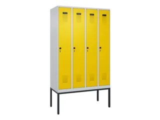 locker voor scheiding van kleding,HxBxD 2120x1200x500mm,4vak - 2