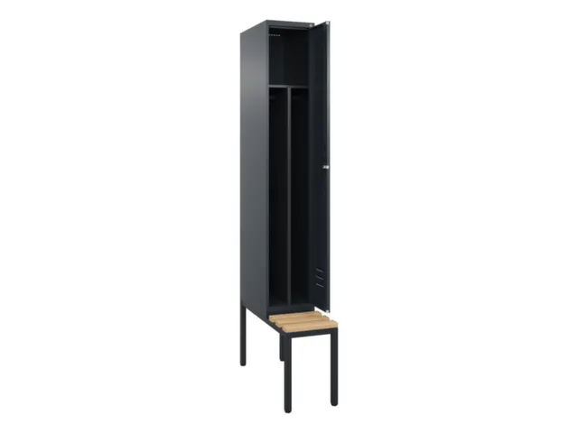 locker voor scheiding van kleding,HxBxD 2120x300x815mm,1vak