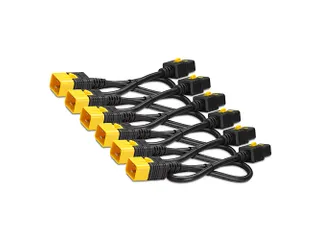 Stroomkabelkit (6 ea), blokkerend, C19 naar C20, 1,2 m - 1