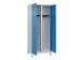 locker voor scheiding van kleding,HxBxD 1950x800x500mm,2vak