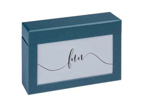 Fotobox walther design Fun 10x15cm 100 foto's blauw