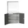 lessenaarkast achterwand 2000x1050x550mm 2 legbord/1lade RAL7016