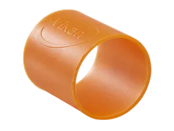 Hygiene rubber band, oranje, 26mm, secundaire kleurcodering