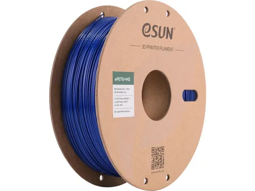 eSUN 3D Printer Filament ePETG+HS 1,75mm Blauw 1kg
