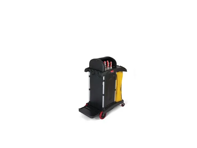 Rubbermaid Healthcare reinigingswagen zwart