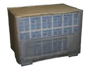 Afdekhoes Gaascontainer 980x1250x850mm Transparant - 1