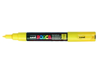 Verfstift Posca PC1MC Extra Fijne punt 0,7-1,0mm geel - 1