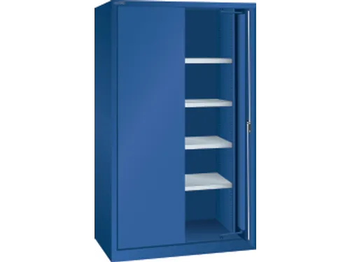 zwaarlastkast met zwenkdeuren,HxBxD 1950x1146x690mm,lak RAL5010